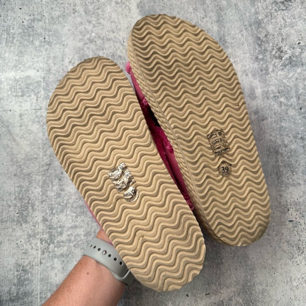 MOU Criss-cross Rope Raffia Sandal 39 - Picture 6 of 7